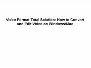 How to Convert Videos for Windows and Mac