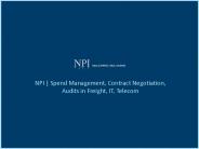 NPI Financial - Supply Chain Management Outsourcing