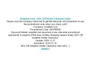 snapfish promo codes
