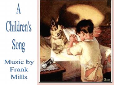 Child's song