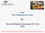 Fleet Management System, CAB Tracking Software