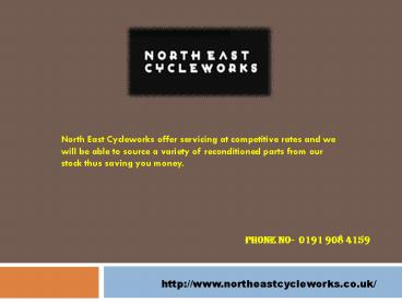 Bicycle Repairs Newcastle