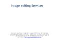Image , Photo Editing Services Company in India PowerPoint PPT Presentation