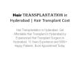 Hair Transplantation in Hyderabad | Hair Transplant Cost PowerPoint PPT Presentation