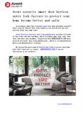 Avent security smart door keyless entry lock factory-to protect your home become better and safer PowerPoint PPT Presentation