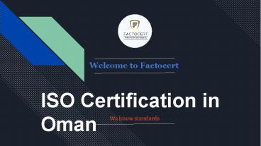 ISO Certification in Oman