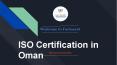 ISO Certification in Oman PowerPoint PPT Presentation