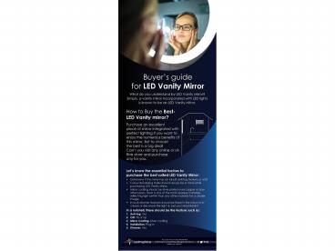 Buyer’s guide for LED Vanity Mirror!