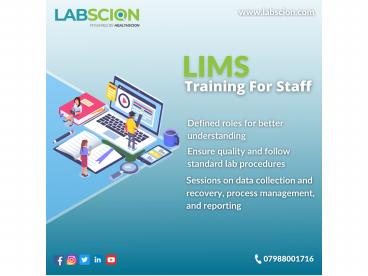 Labscion LIMS for Efficient Lab Management Photo Slideshow | free to ...