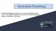 Hydrolink Plumbing