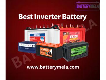 Inverter battery in Wakad in Suitable prices