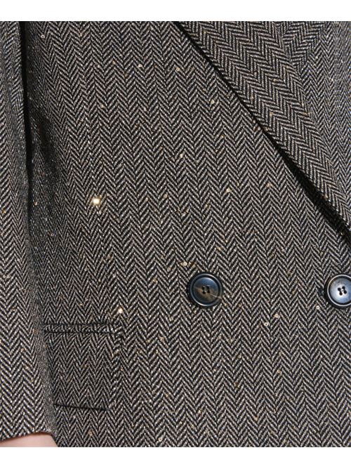 Blazer over mostrine paillettes ACCESS | 54-1080-398-BRO