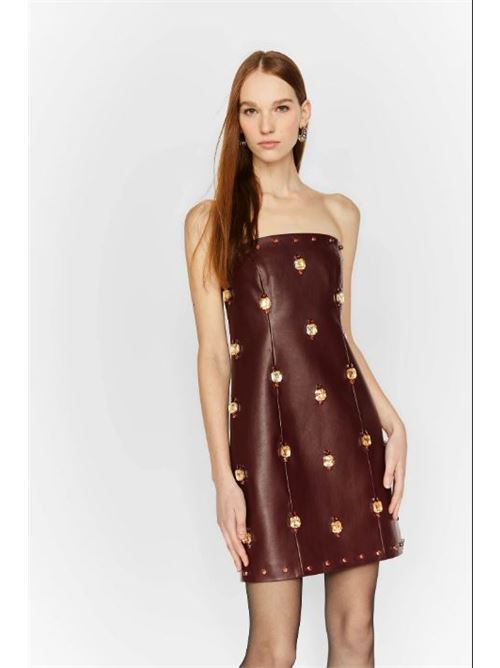 Abito bustier c/strass ISABELLE BLANCHE | A066-T007-506