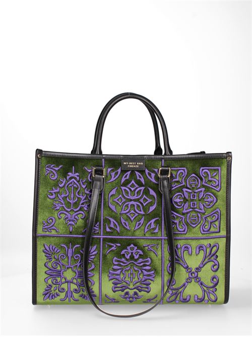 Borsa grande broccato MY BEST BAG | 1001-ENG