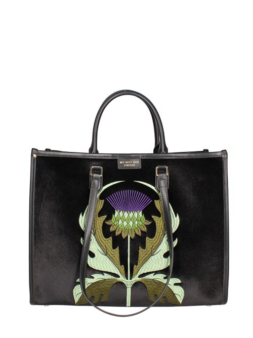 Borsa grande fantasia fiori MY BEST BAG | 1005-THI