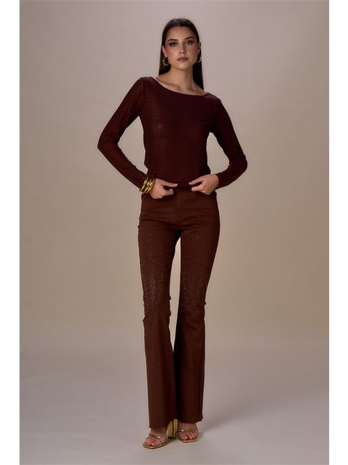 Shirt m/l c/strass NO SECRETS | 253NS147-CIO