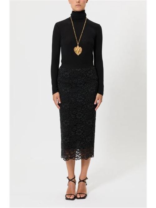 Gonna tubino midi pizzo PINK MEMORIES | 11911/G-02