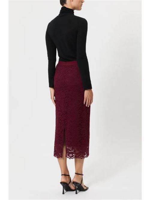 Gonna tubino midi pizzo PINK MEMORIES | 11911/G-38