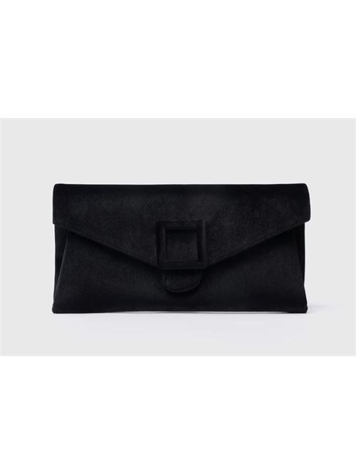 Pochette velluto c/fibia TWENTYFOURHAITCH | BEID VELVET-NER