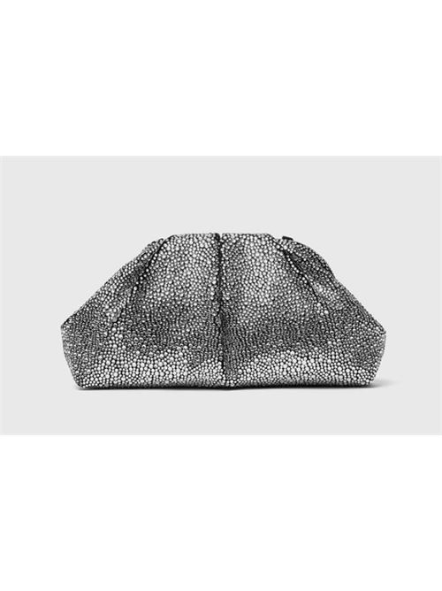Pochette morbida velluto full strass TWENTYFOURHAITCH | MIRACH-NER