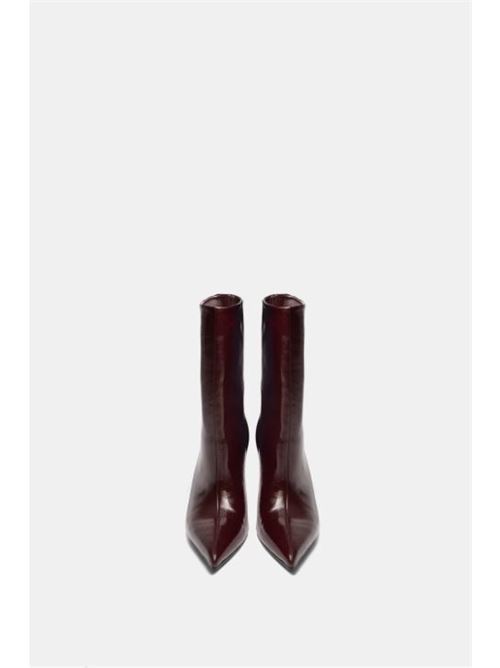 Tronchetto effetto vernice stropicciata tacco8cm TWENTYFOURHAITCH | UNUK-PRU