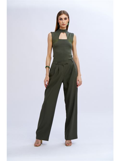 Pantalone c/pinces NO SECRETS | 251NS089-ALG