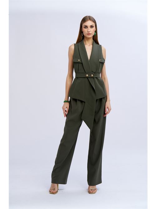 Gilet giacca c/cintura NO SECRETS | 251NS125-ALG