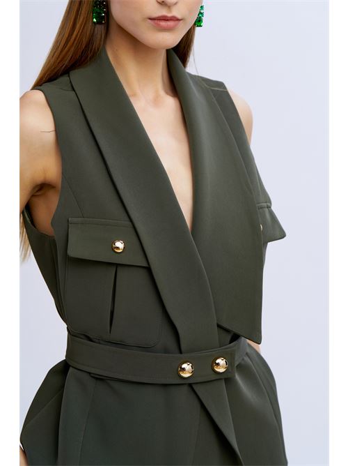 Gilet giacca c/cintura NO SECRETS | 251NS125-ALG