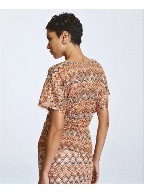 Blusa paillettes ACCESS | 63-2165-509-ORA