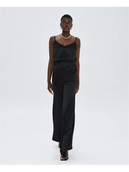 Pantalone palazzo zip laterale ACCESS | 63-5082-875-BLA