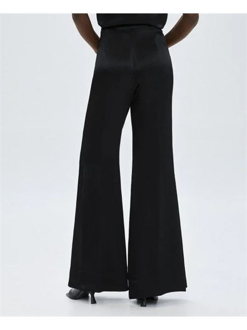 Pantalone palazzo zip laterale ACCESS | 63-5082-875-BLA