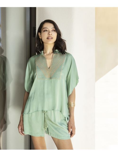 Blusa filo lurex AGGEL | SS61101KF-ALO