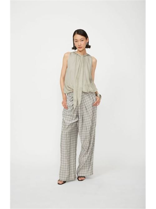 Blusa s/m con effetto baloon ISABELLE BLANCHE | C166-T026-GRI