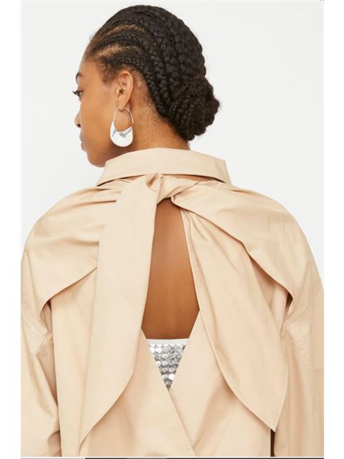 Bomber gabardine c/fiocco dietro ISABELLE BLANCHE | J005-T001-TEA