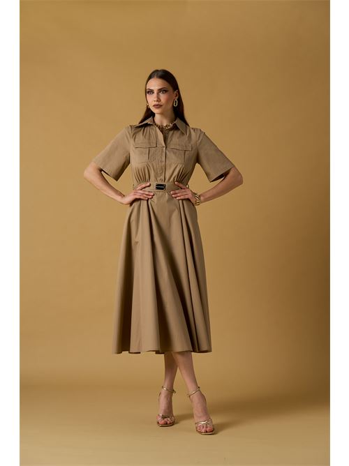 Abito chemisier popeline NO SECRETS | 261NS021-MOC