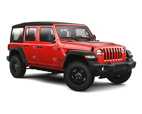 White Jeep Wrangler Unlimited Sport available at Landmark Dodge in Atlanta.