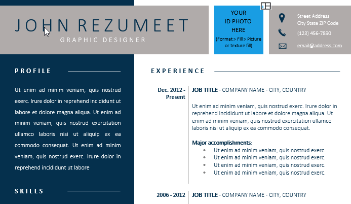 Diran - Resume Template - Easy Customization