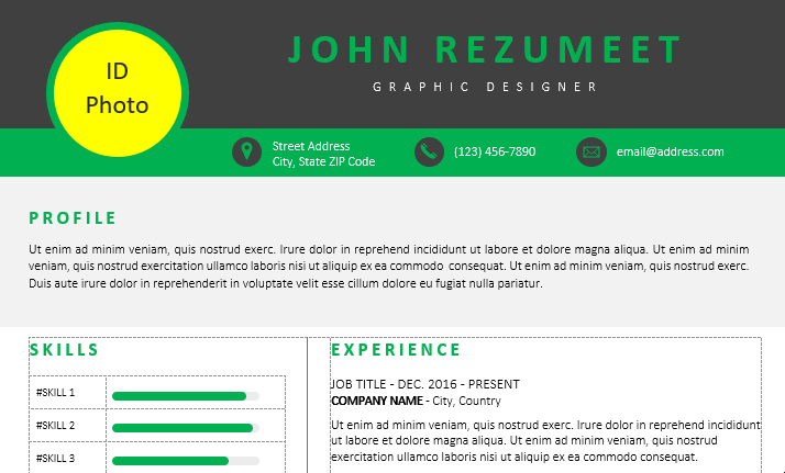 Feldberg Resume Template - Easy Customization
