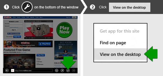 Switch to Desktop Mode