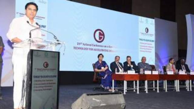 Image result for ई-गवर्नेंस पर 21वां राष्ट्रीय सम्मेलन हैदराबाद में 