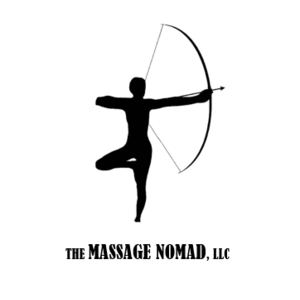 The massage nomad logo