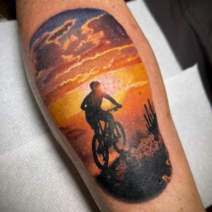 Full color tattoo