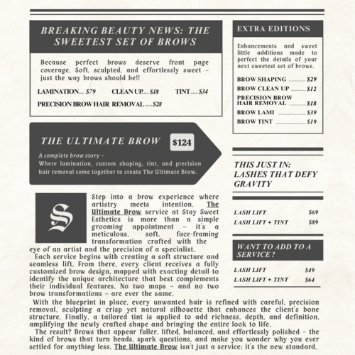 Newspaper style menus %28sugaring   brows%29   2