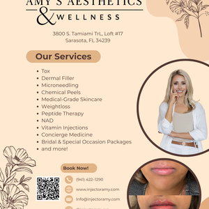 Beige and brown simple beauty spa poster