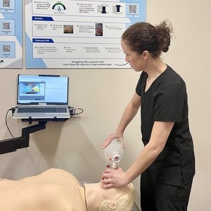 Ventilation cpr bls training