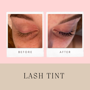 Copy of brow lamination   tint before   after