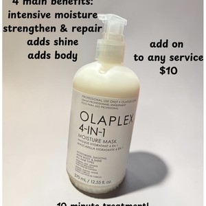 4 main benefits intensive moisture intense smoothness adds shine adds body