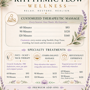 Rhythmic flow wellness