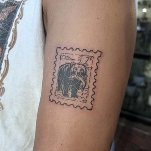 Bear stamp