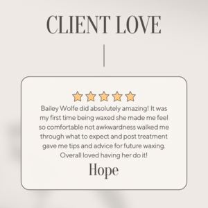 Neutral beige modern feminine testimonial instagram post   2